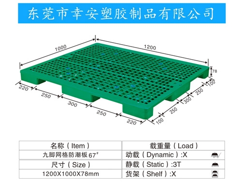 九腳網(wǎng)格防潮板67